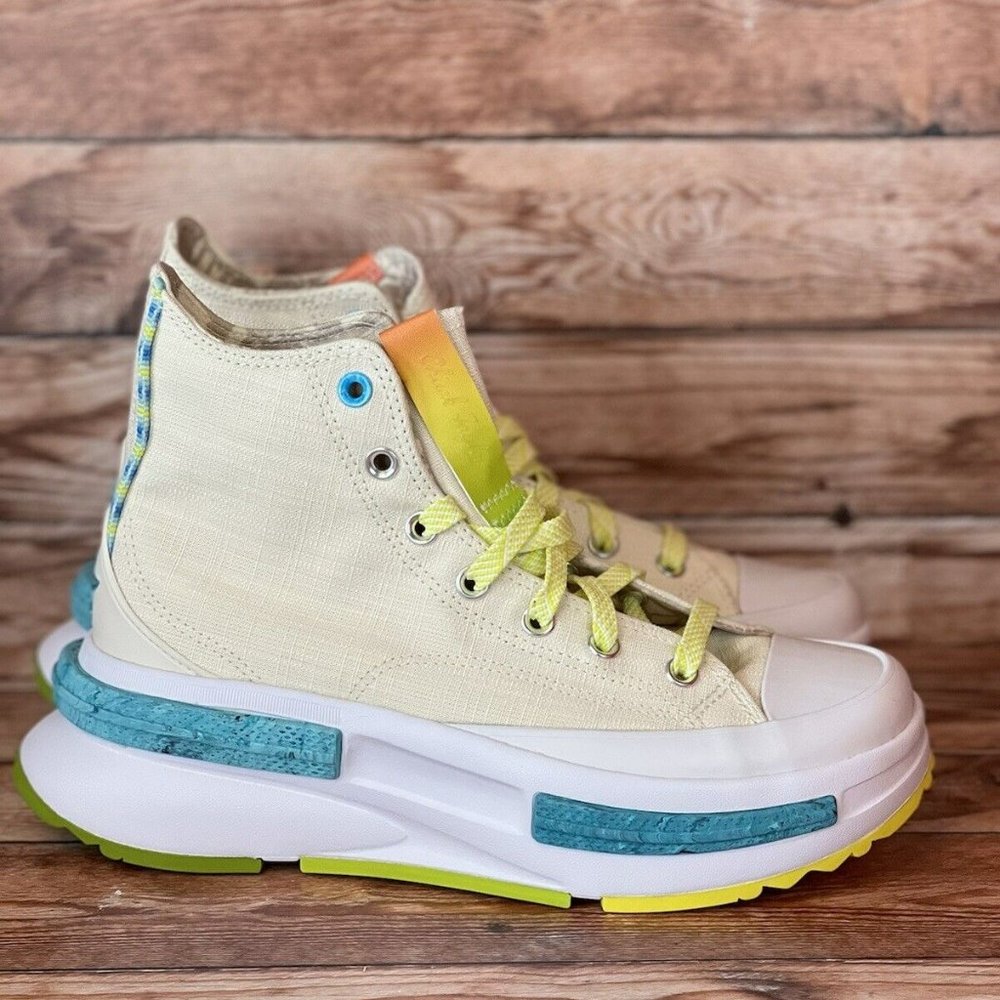Converse Run Star Legacy CX Mi Gente Mi Alegria Natural High Top Women’s Size 9